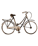 Bild p� cykel